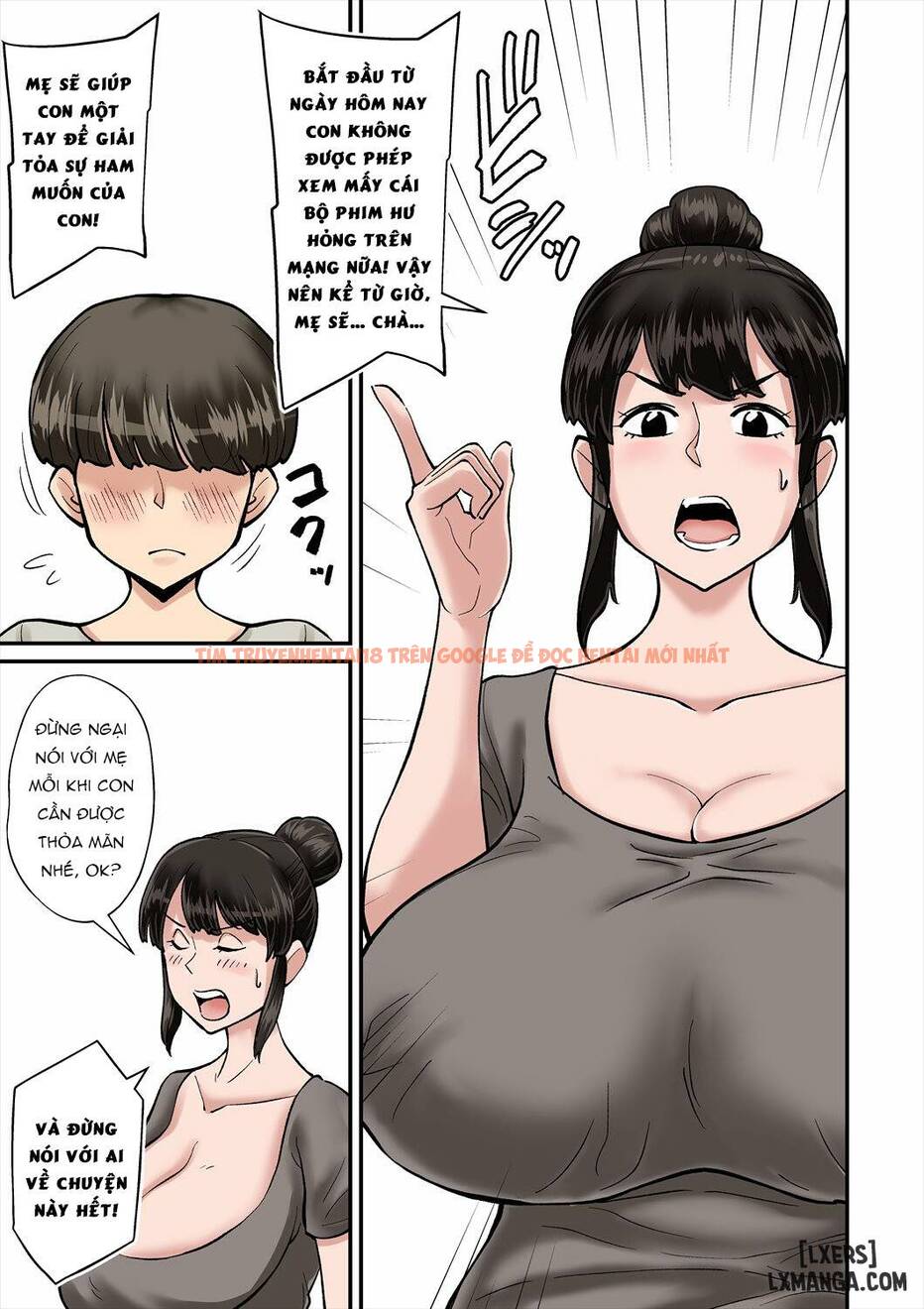 Trang truyện 4 trong truyện tranh Mama Wa Musuko Ni Muchuu - One Shot - hentai24h.pro