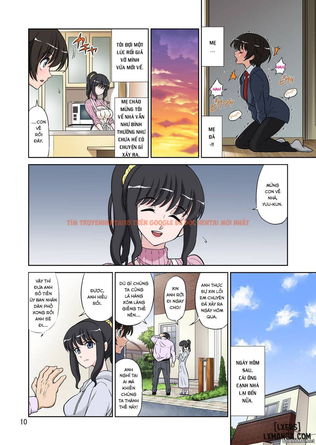 Xem ảnh 9 trong truyện hentai Mama Was Too Divine So Our Neighbor Did The Mating Press On Her - One Shot - hentaitvn.net
