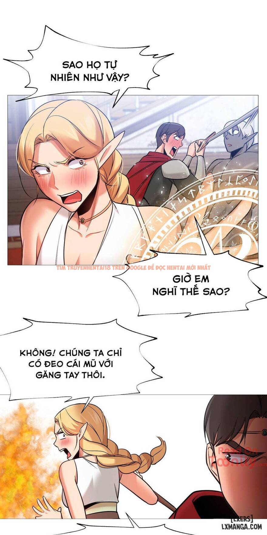 Trang truyện 36 trong truyện tranh Mạnh Mẽ Nào, Các Cô Gái - Chapter 37 - hentai24h.pro