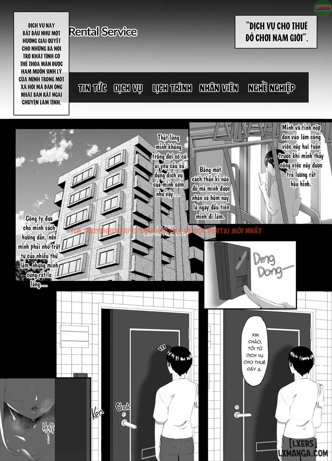 Trang truyện 1 trong truyện tranh Dịch Vụ Gọi Gái Ngực Sữa - One Shot - hentai24h.pro