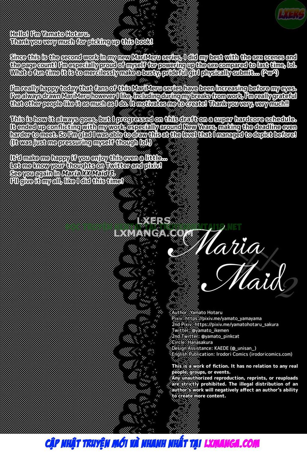Xem ảnh Maria XX Maid - Chapter 2 - 31 - Hentai24h.Tv