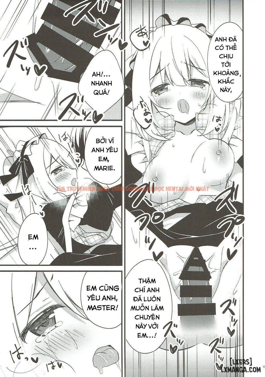 Xem ảnh 12 trong truyện hentai Marie Ni Yasashiku Shite Kudasai Ne - One Shot - hentaitvn.net