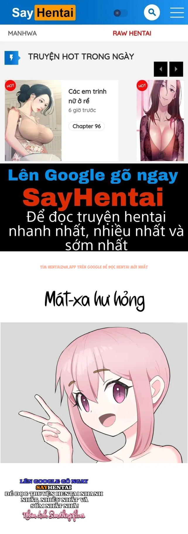 Xem ảnh Mát-xa Hư Hỏng - Chapter 1 - 1 - Truyenhentaiz.net