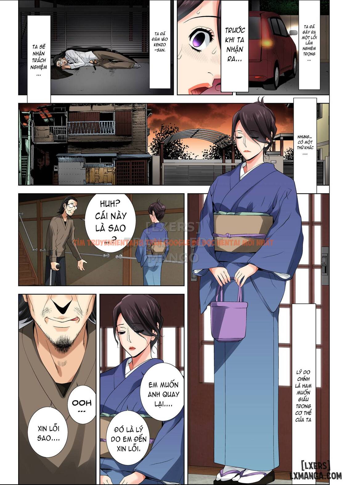 Xem ảnh 33 trong truyện hentai Matabiraki Haha Shimai Taisetsu A Osananajimi No Shimai Wa Ore No Kuzu Oyaji Ni Ana O Sasageru - One Shot - hentaitvn.net