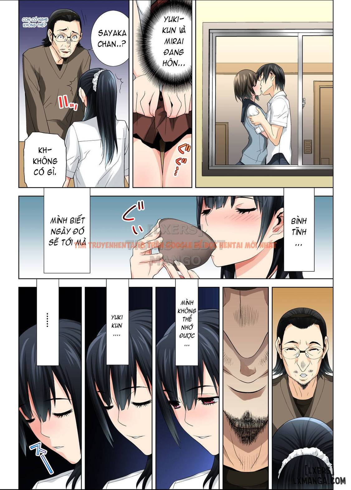 Xem ảnh 5 trong truyện hentai Matabiraki Haha Shimai Taisetsu A Osananajimi No Shimai Wa Ore No Kuzu Oyaji Ni Ana O Sasageru - One Shot - hentaitvn.net