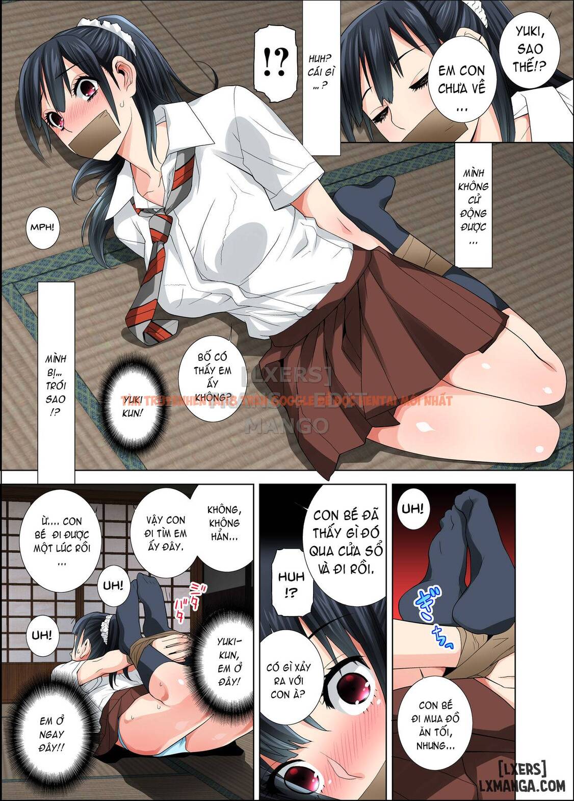 Xem ảnh 6 trong truyện hentai Matabiraki Haha Shimai Taisetsu A Osananajimi No Shimai Wa Ore No Kuzu Oyaji Ni Ana O Sasageru - One Shot - hentaitvn.net