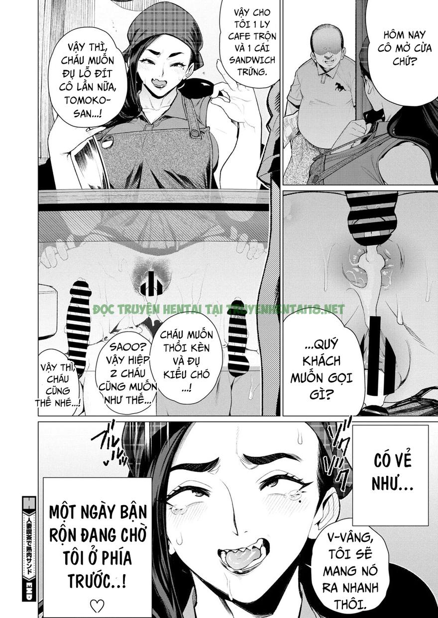 Hình ảnh 21 trong Matured Meat Sandwich Special At The Married MILF Cafe - One Shot - Hentaimanhwa.net