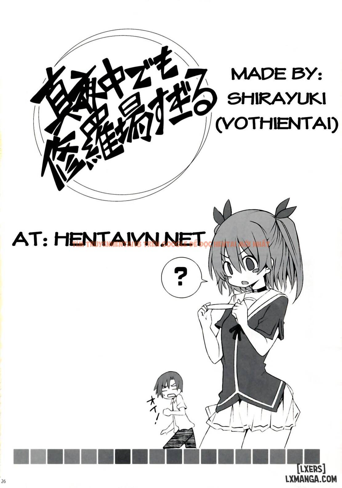 Xem ảnh 23 trong truyện hentai Mayonaka Demo Shuraba Sugiru - One Shot - hentaitvn.net