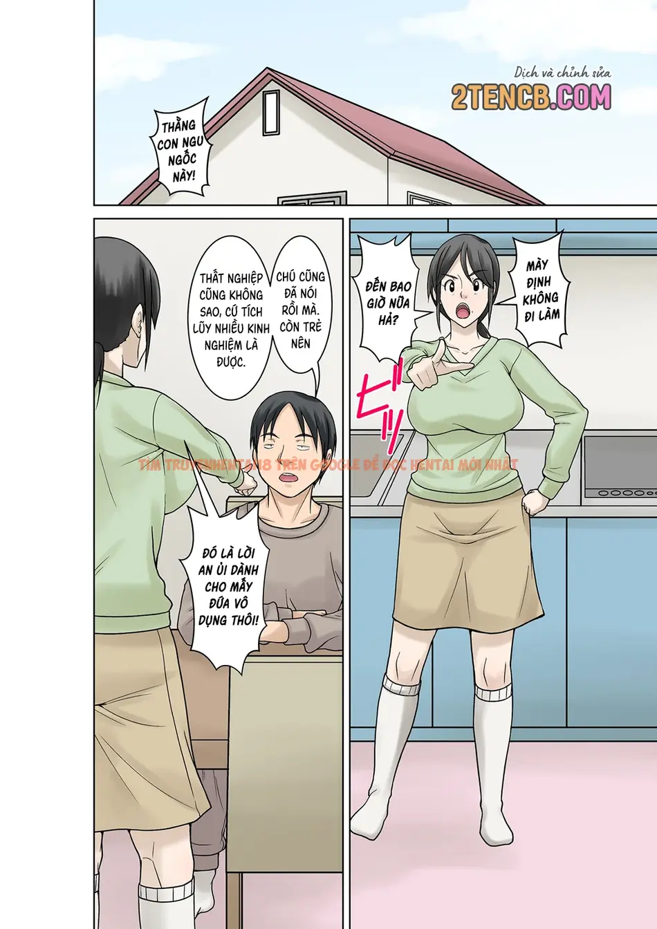 Trang truyện 3 trong truyện tranh Mẹ Bị Gãy Tay, Nên Tôi Sẽ Chăm Sóc Bà - One Shot - www.lxmanga.org