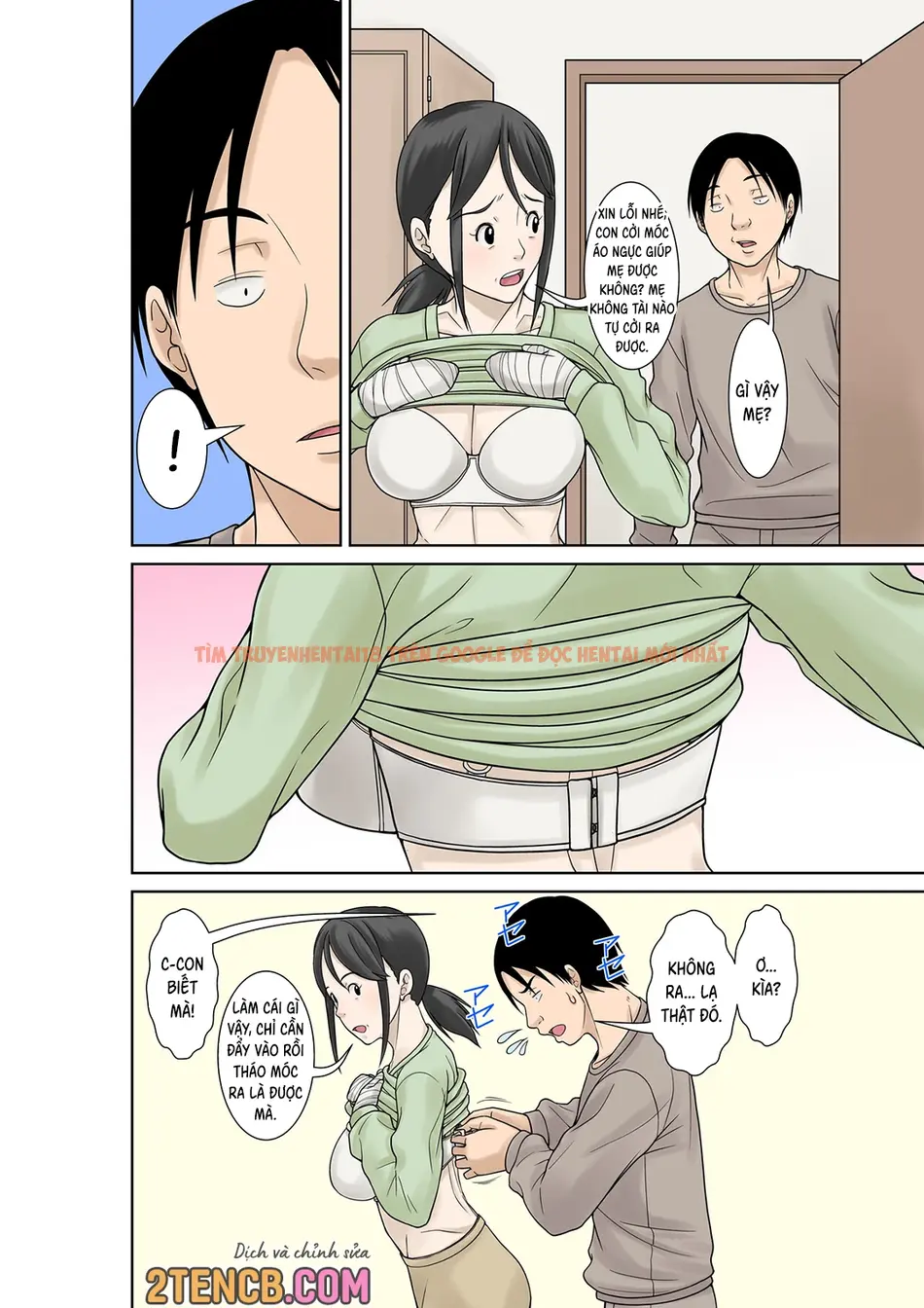 Trang truyện 9 trong truyện tranh Mẹ Bị Gãy Tay, Nên Tôi Sẽ Chăm Sóc Bà - One Shot - www.lxmanga.org