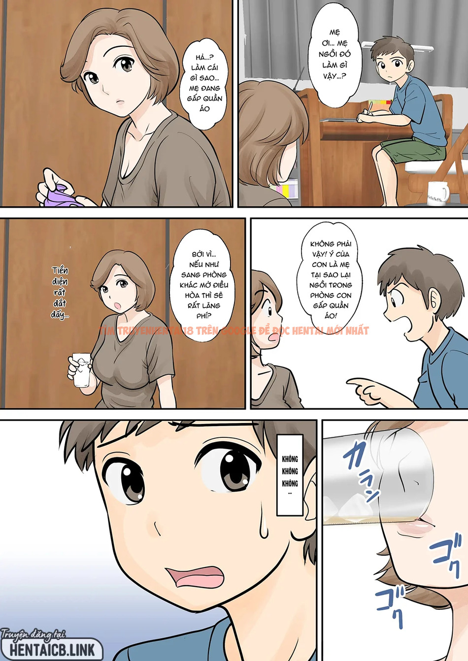 Xem ảnh page_006 trong truyện hentai Mẹ Con Sống Chung - Ch. 2 Dậy thì - www.hentaitvn.net