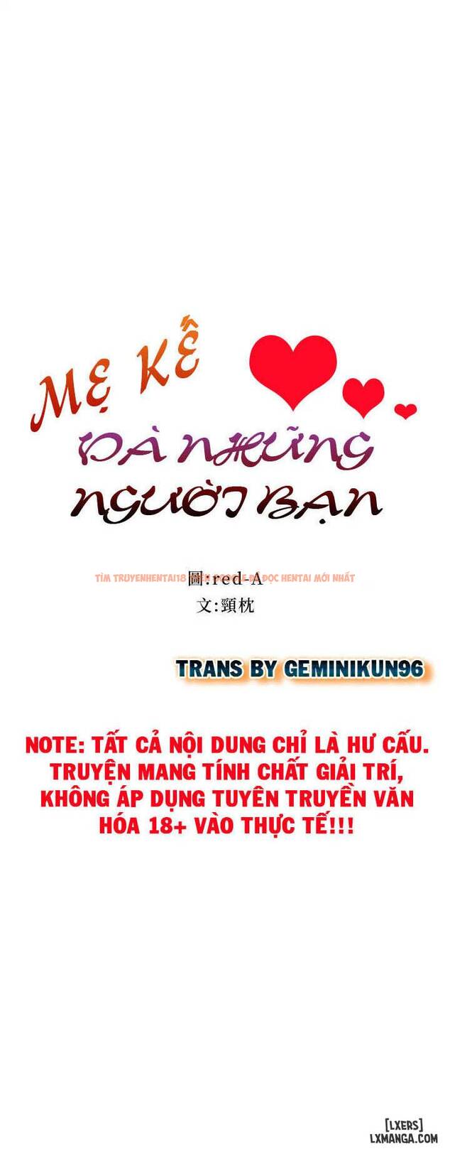 Mẹ Kế Và Những Người Bạn - Chapter 4