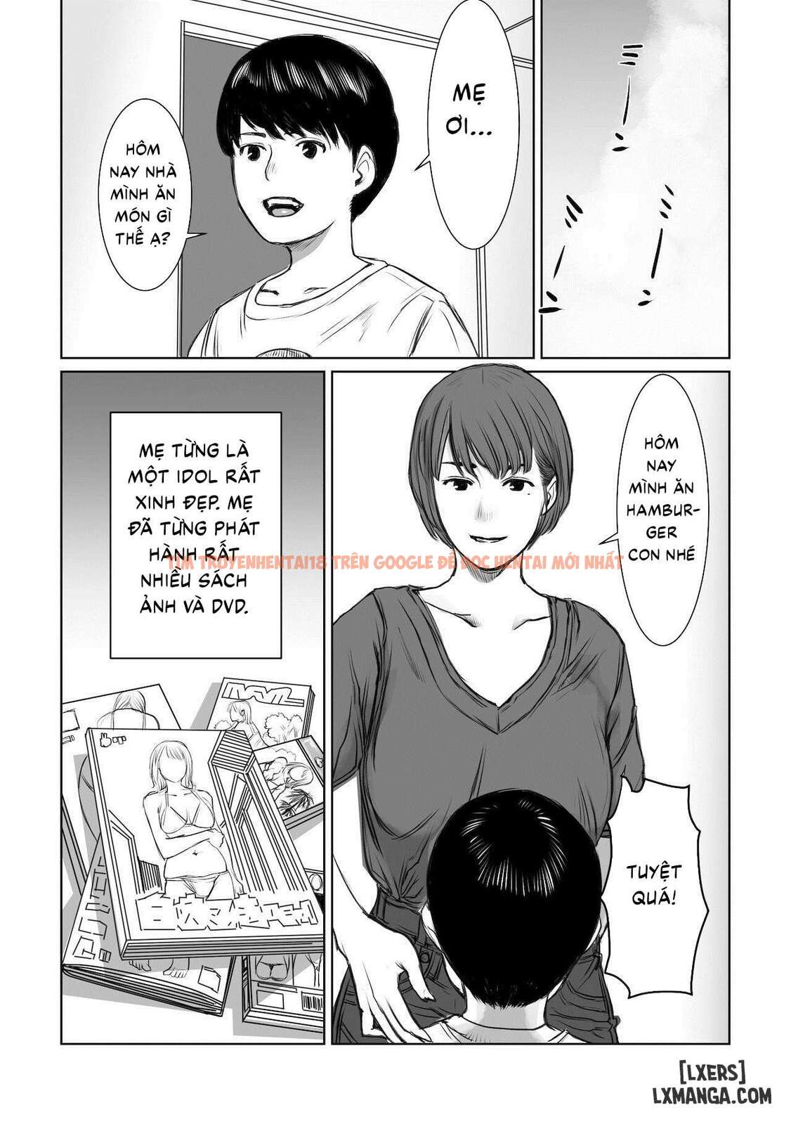 Xem ảnh Mẹ Là Cựu Idol Gợi Cảm, Tôi Không Kiềm Chế Nổi - Chapter 1 - page_003 - Truyenhentaiz.net