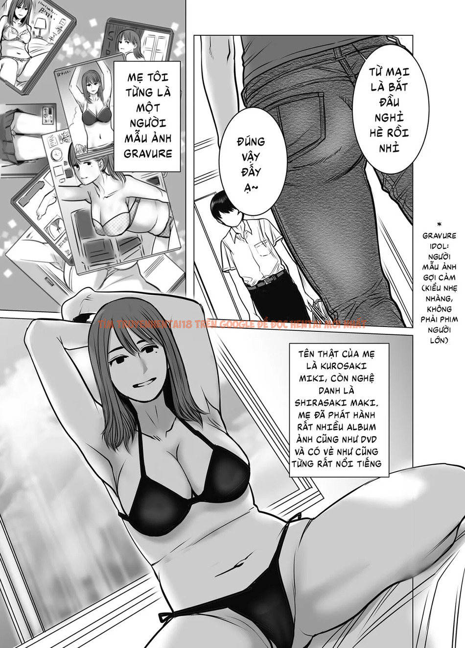 Xem ảnh page_005 trong truyện hentai Mẹ Là Cựu idol, Tôi Không Kiềm Chế Nổi [Mama Wa Moto Gradol Boku Wa Gaman Dekinai] - Chapter 2 - hentaitvn.net