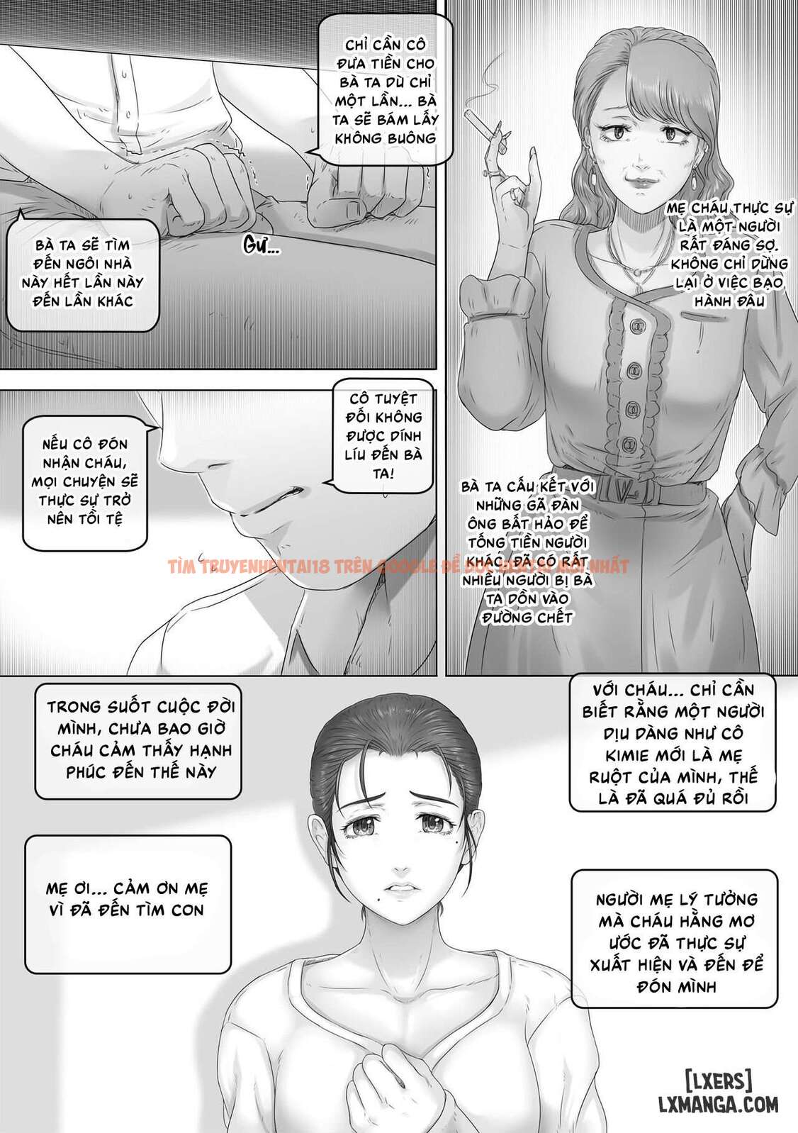 Trang truyện page_007 trong truyện tranh Mẹ Luôn Ở Đó - One Shot - lxmanga.org