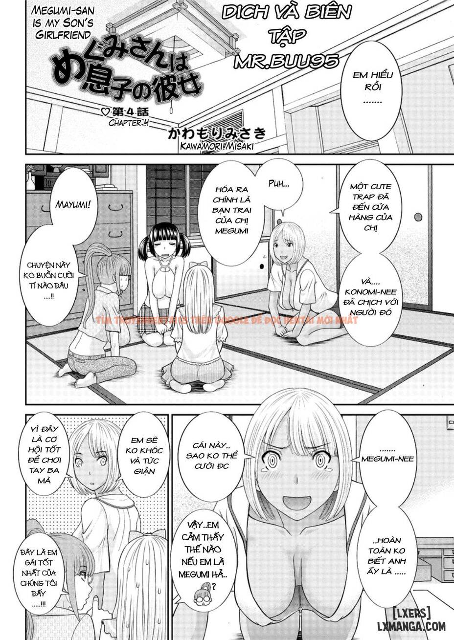 Xem ảnh Megumi-san Là Bạn Gái Của Con Trai Tôi - Chapter 4 - 1 - HentaiTruyen.fun