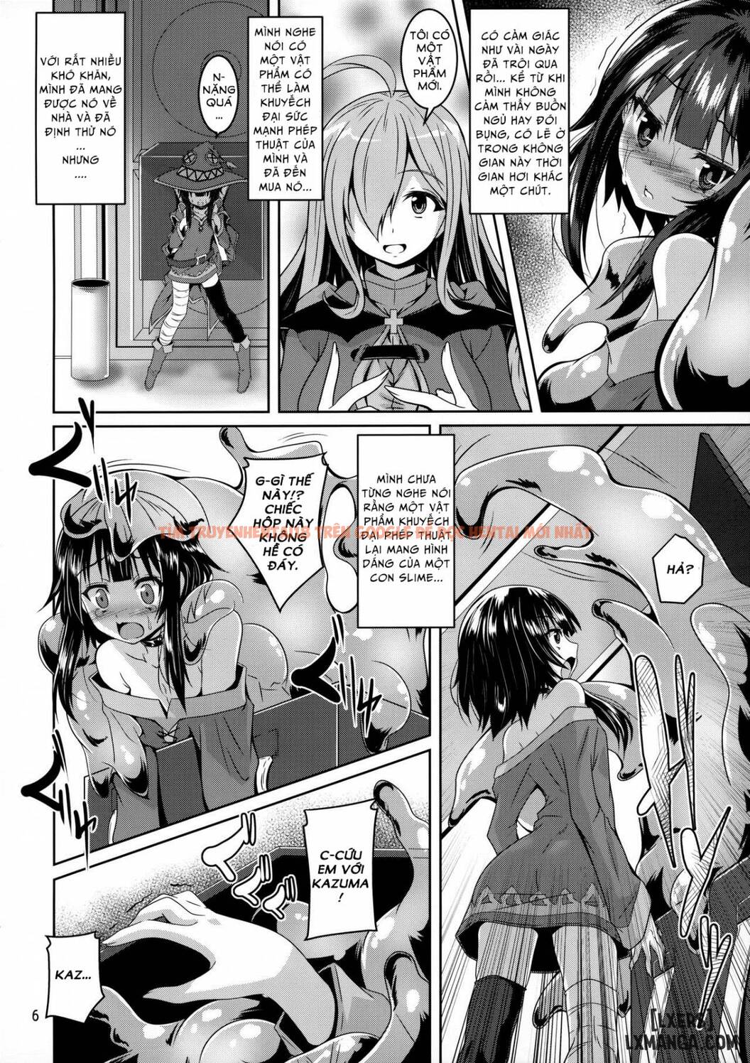 Xem ảnh 4 trong truyện hentai Megumin Slime-Zuke - One Shot - hentaitvn.net