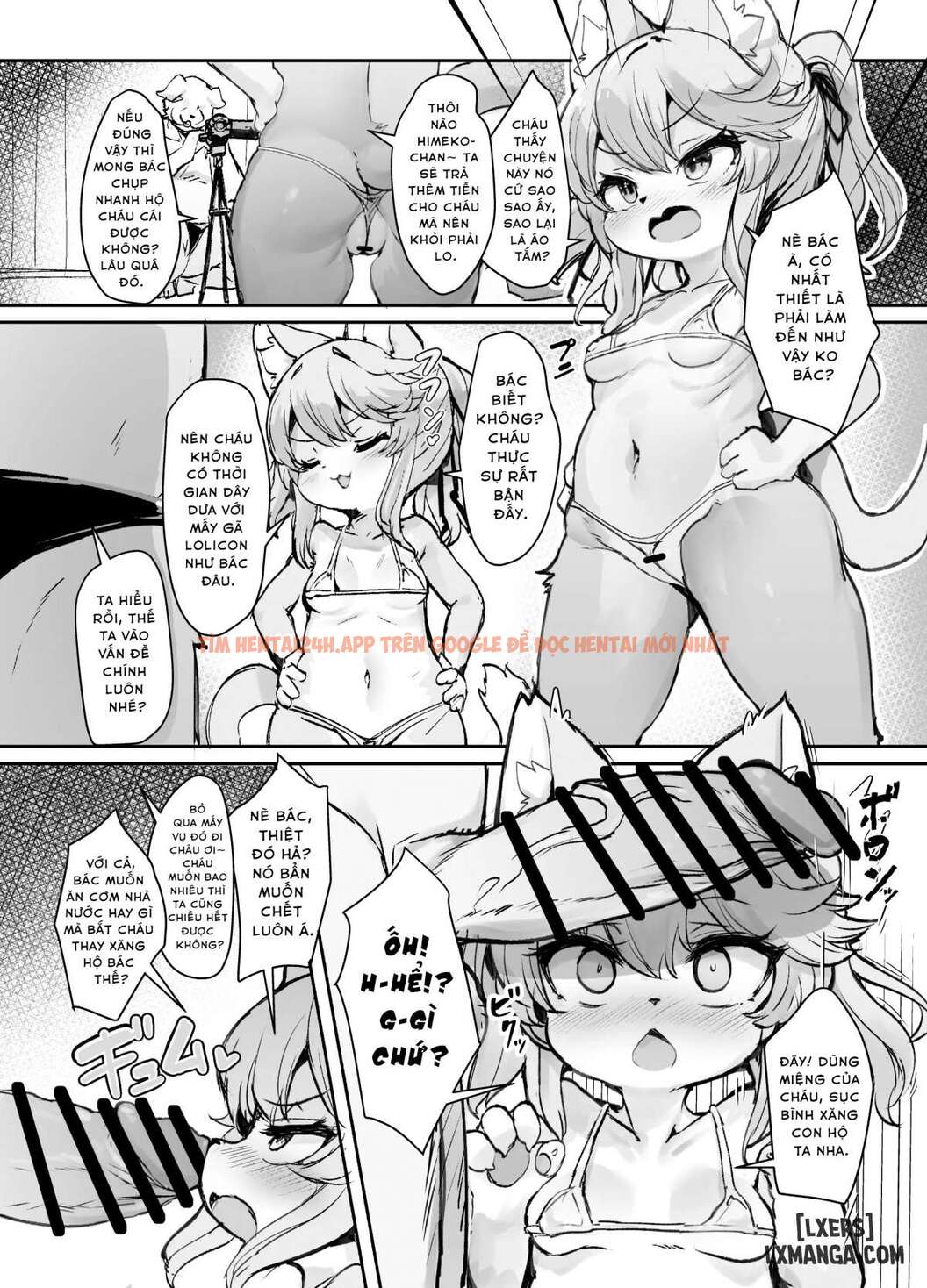 Trang truyện 3 trong truyện tranh Mesugaki Kemo Loli Himeka-chan Ga Lolicon Oji-san Nanka Ni Makeru Wake Ga Nai!! - One Shot - truyentvn.net