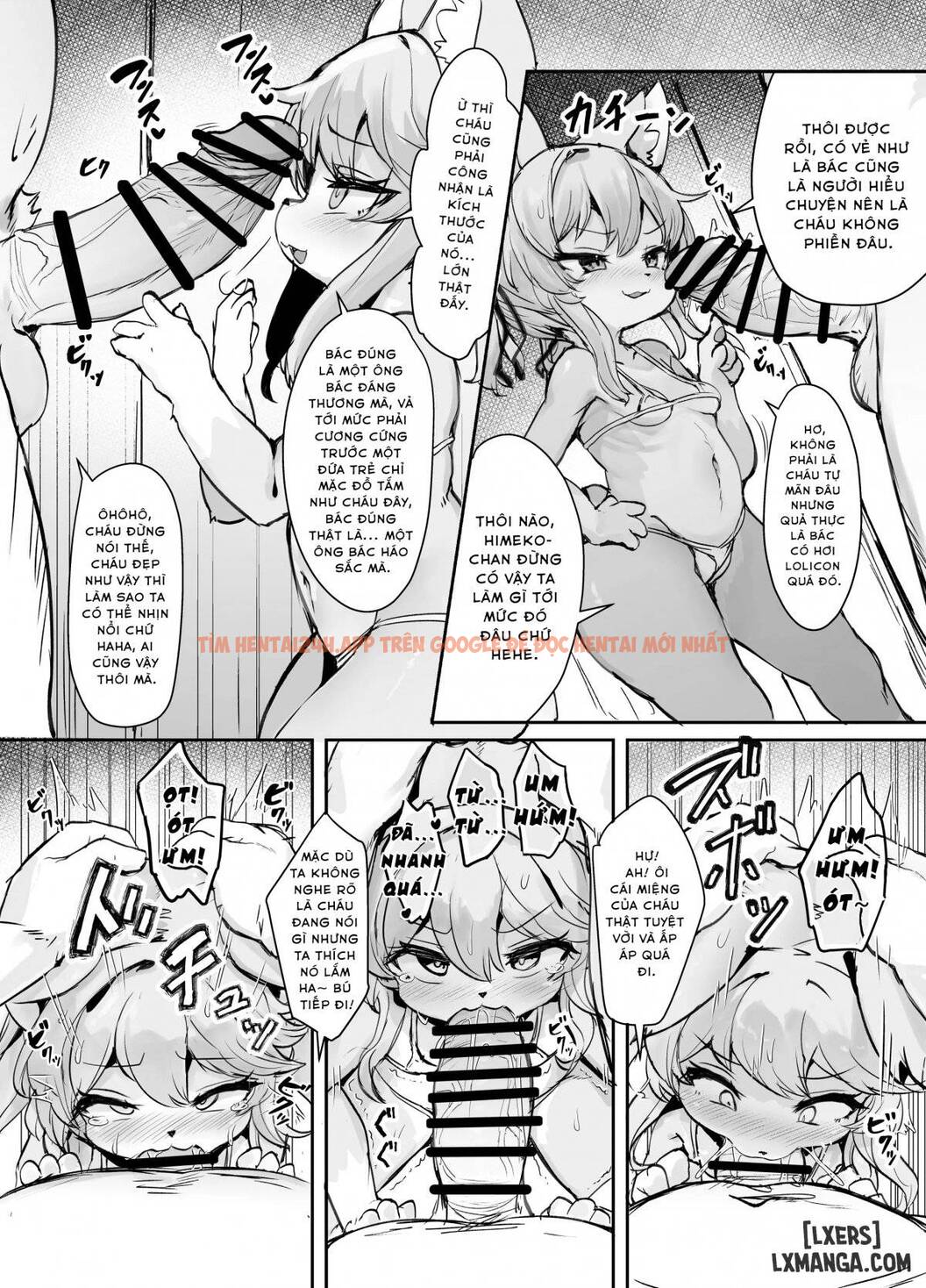Trang truyện 4 trong truyện tranh Mesugaki Kemo Loli Himeka-chan Ga Lolicon Oji-san Nanka Ni Makeru Wake Ga Nai!! - One Shot - truyentvn.net