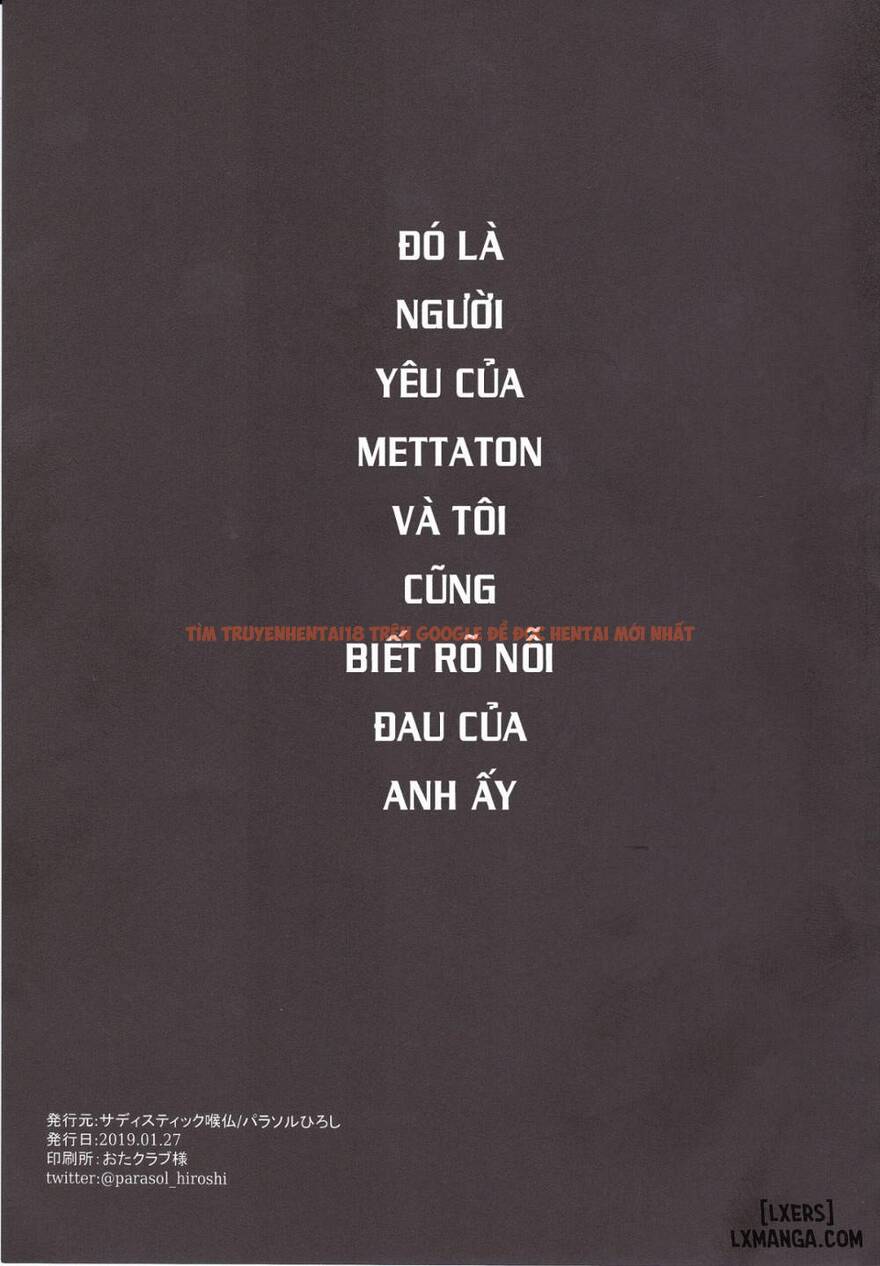 Trang truyện 25 trong truyện tranh Metaton No Koibito Desu Ga Haka - One Shot - truyentvn.net