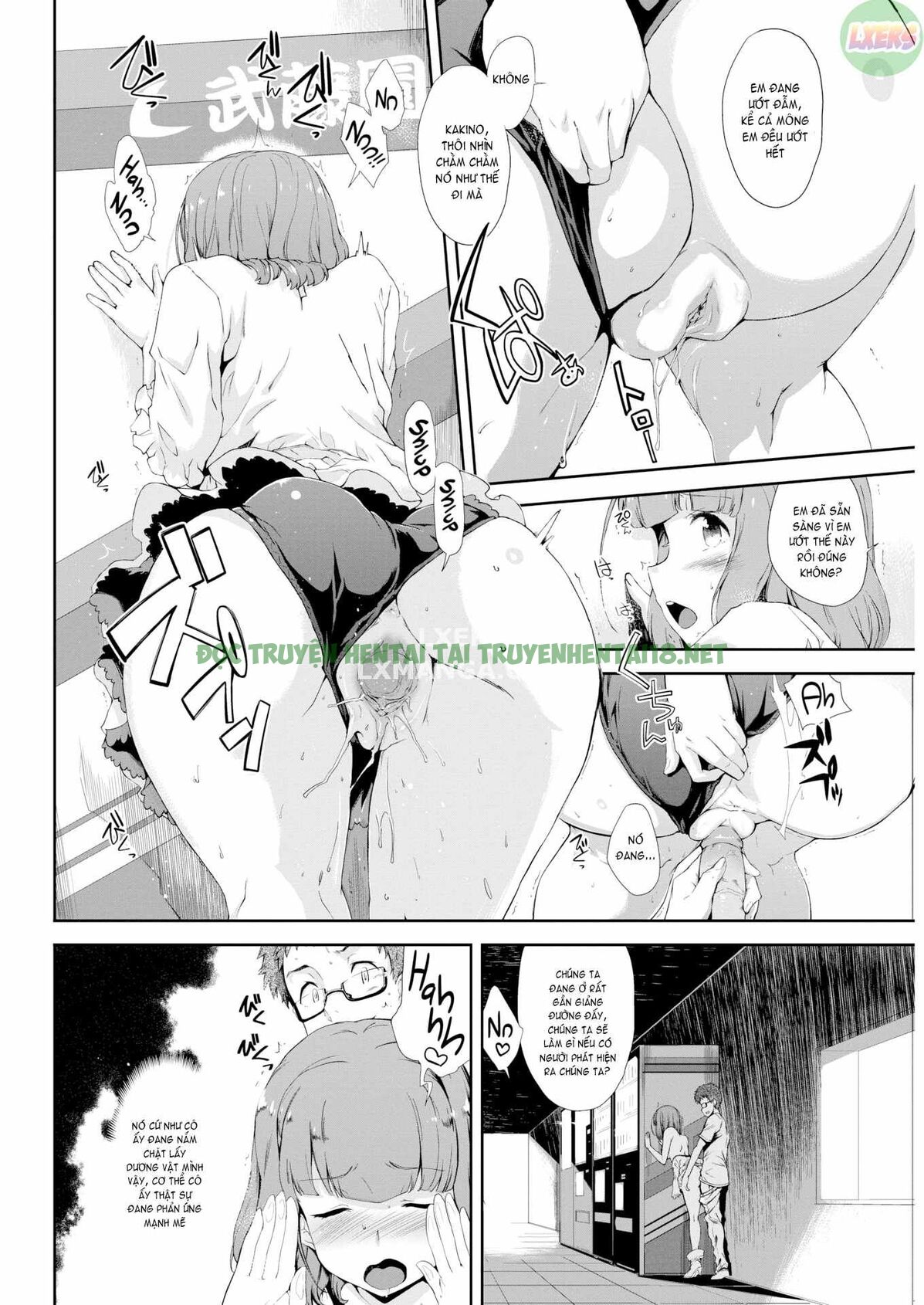 Xem ảnh 14 trong truyện hentai Mienai Tokoro De - Chapter 1 - truyenhentai18.pro