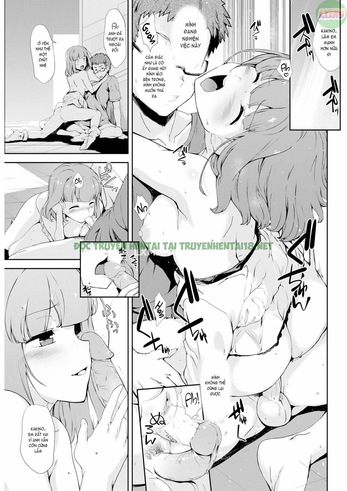 Xem ảnh 19 trong truyện hentai Mienai Tokoro De - Chapter 1 - truyenhentai18.pro