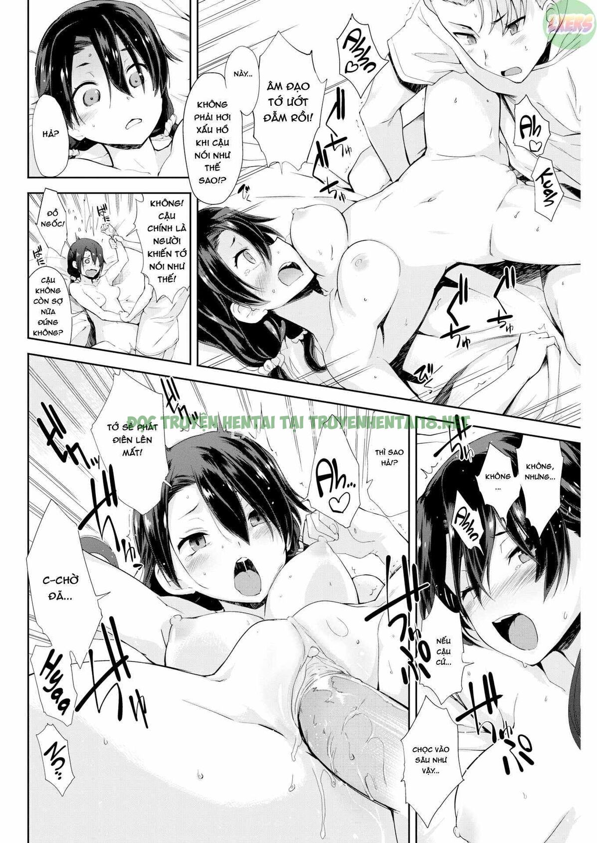 Xem ảnh 16 trong truyện hentai Mienai Tokoro De - Chapter 8 - truyenhentai18.pro