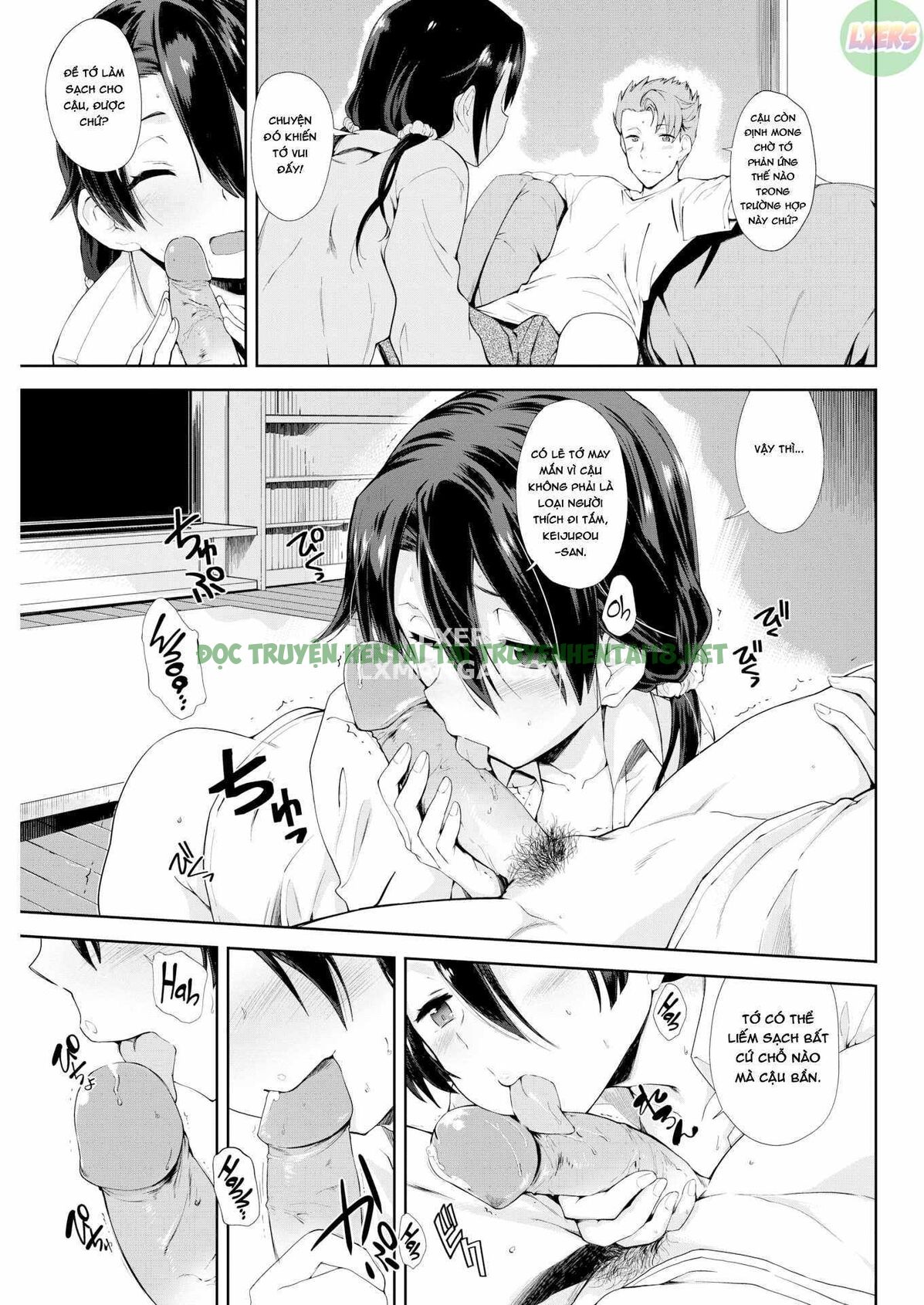 Xem ảnh 9 trong truyện hentai Mienai Tokoro De - Chapter 8 - truyenhentai18.pro