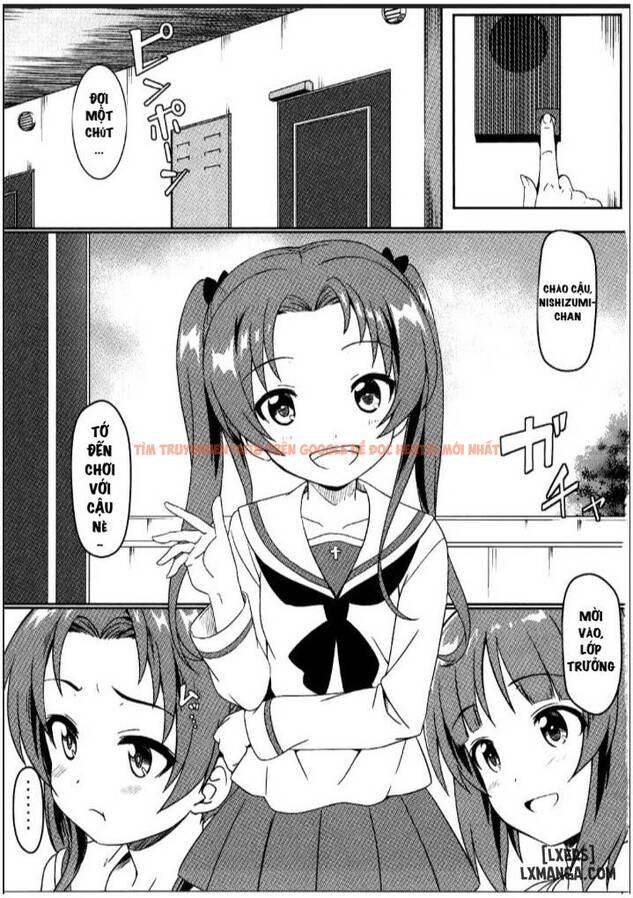 Xem ảnh 1 trong truyện hentai Miho To Anzu No Naisho No Himegoto - One Shot - hentaitvn.net