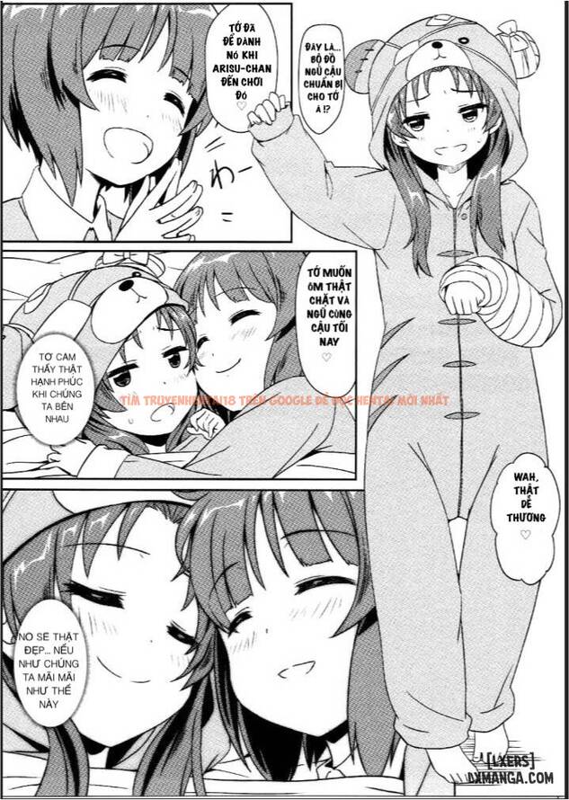 Xem ảnh 14 trong truyện hentai Miho To Anzu No Naisho No Himegoto - One Shot - hentaitvn.net
