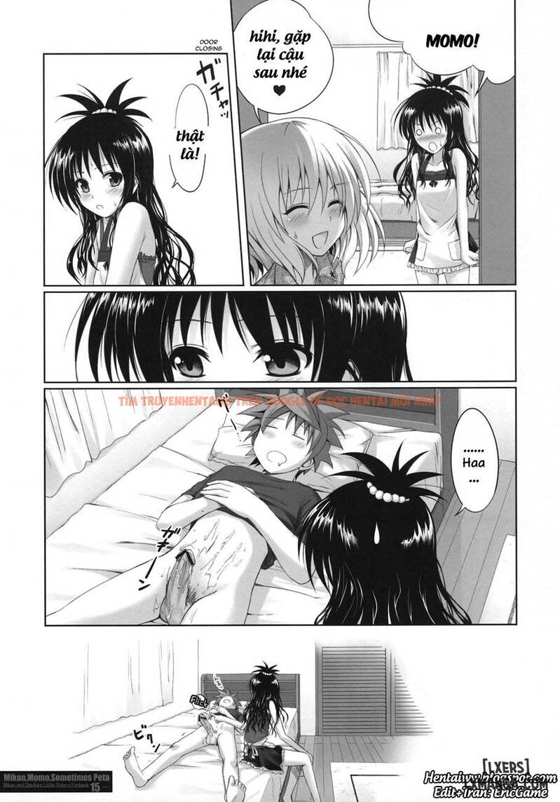 Xem ảnh 13 trong truyện hentai Mikan, Momo, Sometimes Peta - One Shot - hentaitvn.net