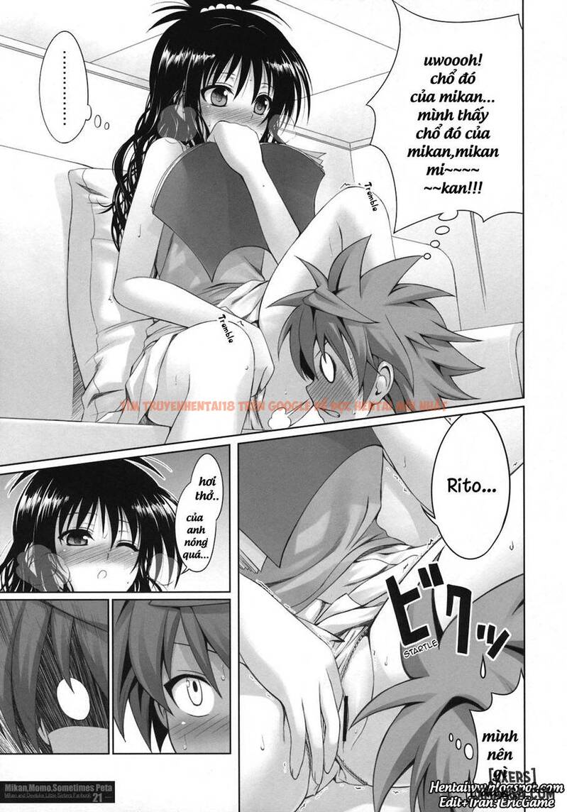 Xem ảnh 19 trong truyện hentai Mikan, Momo, Sometimes Peta - One Shot - hentaitvn.net