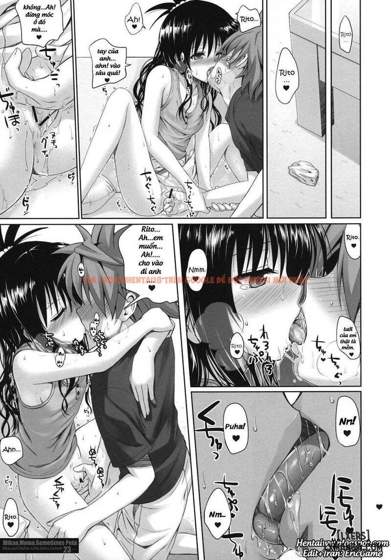 Xem ảnh 21 trong truyện hentai Mikan, Momo, Sometimes Peta - One Shot - hentaitvn.net