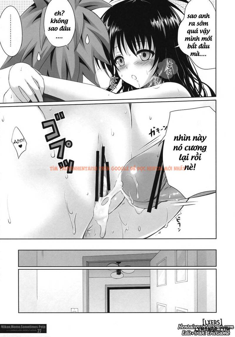 Xem ảnh 25 trong truyện hentai Mikan, Momo, Sometimes Peta - One Shot - hentaitvn.net