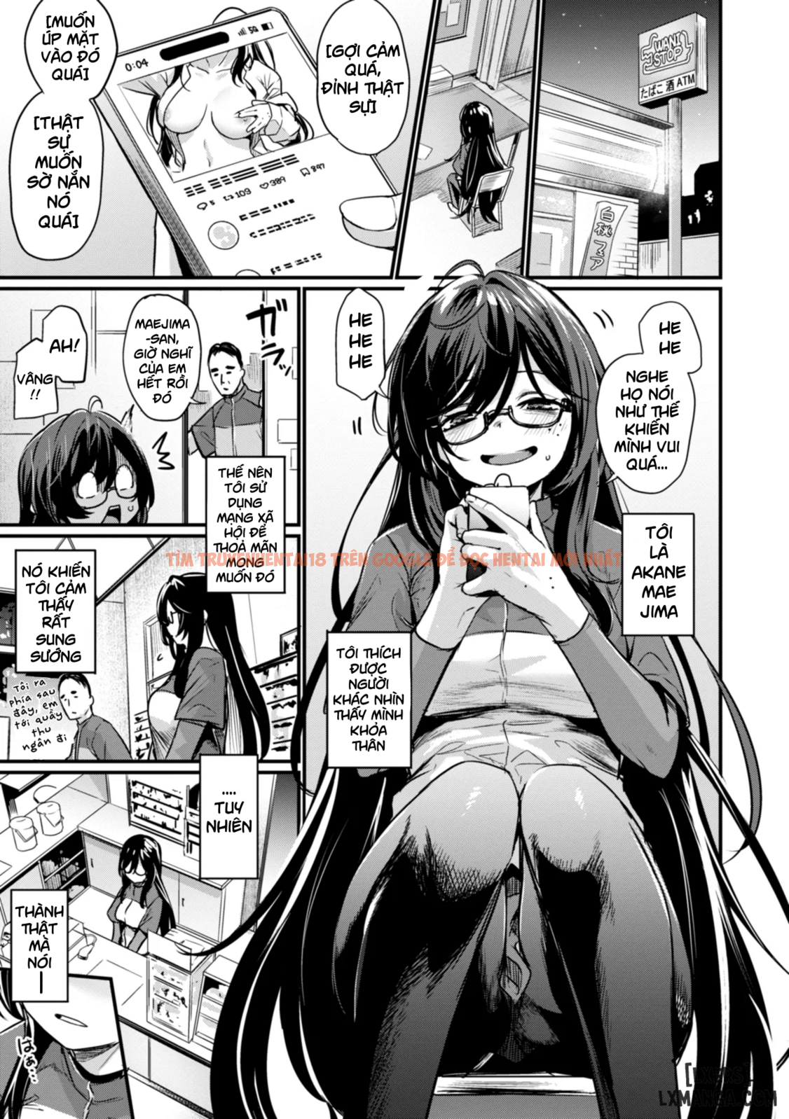 Xem ảnh page_001 trong truyện hentai Mirarete Mitai! - One Shot - hentaitvn.net