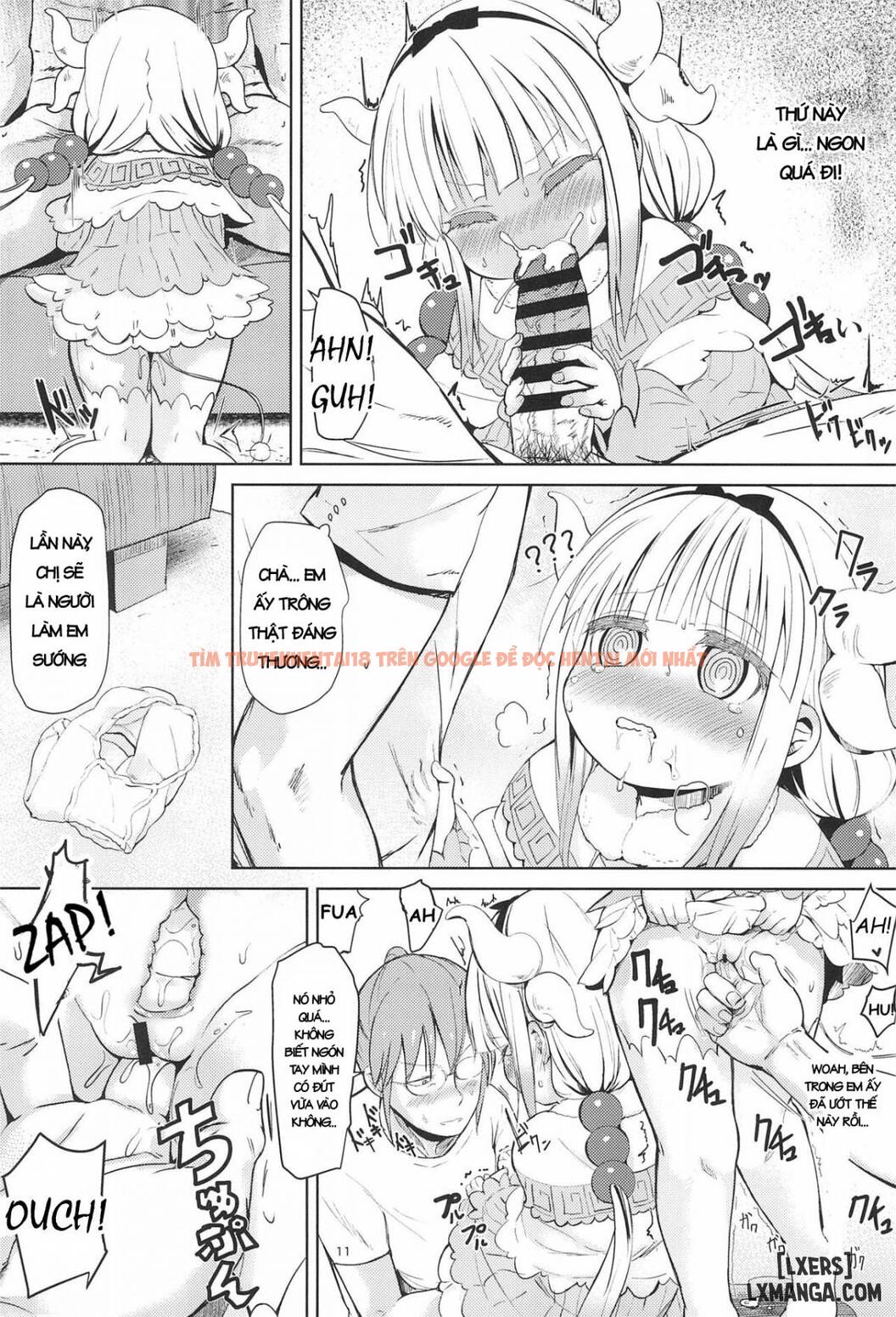 Trang truyện 10 trong truyện tranh Miss Kobayashi’s Dick - One Shot - www.lxmanga.org