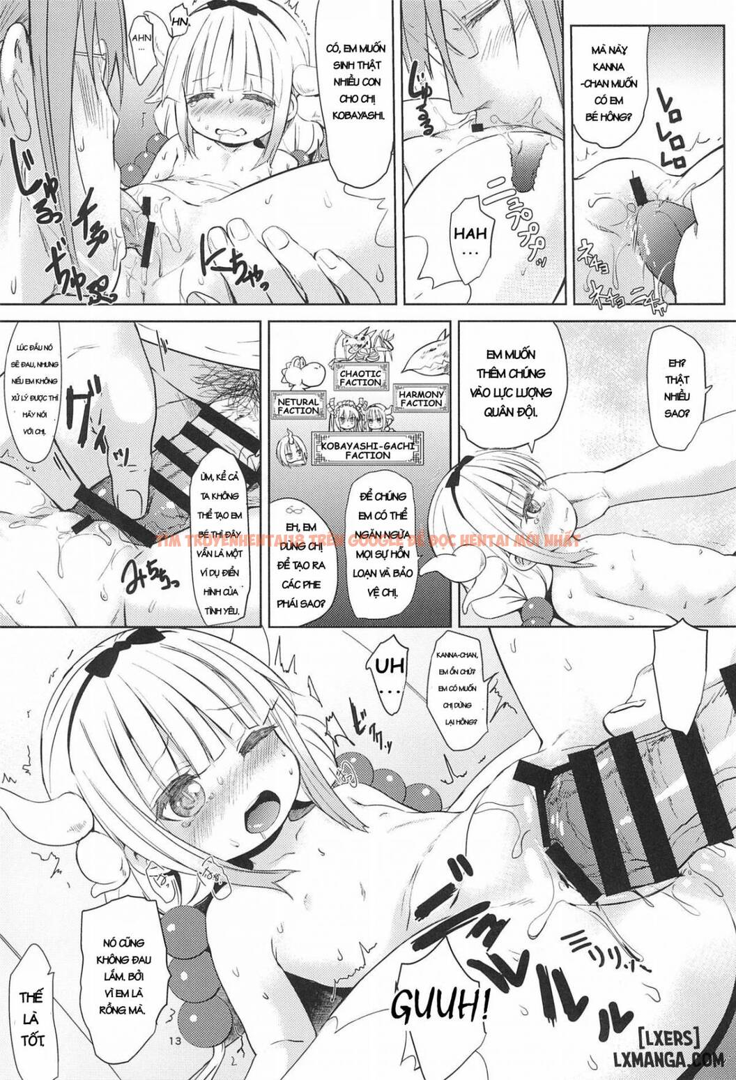 Trang truyện 12 trong truyện tranh Miss Kobayashi’s Dick - One Shot - www.lxmanga.org