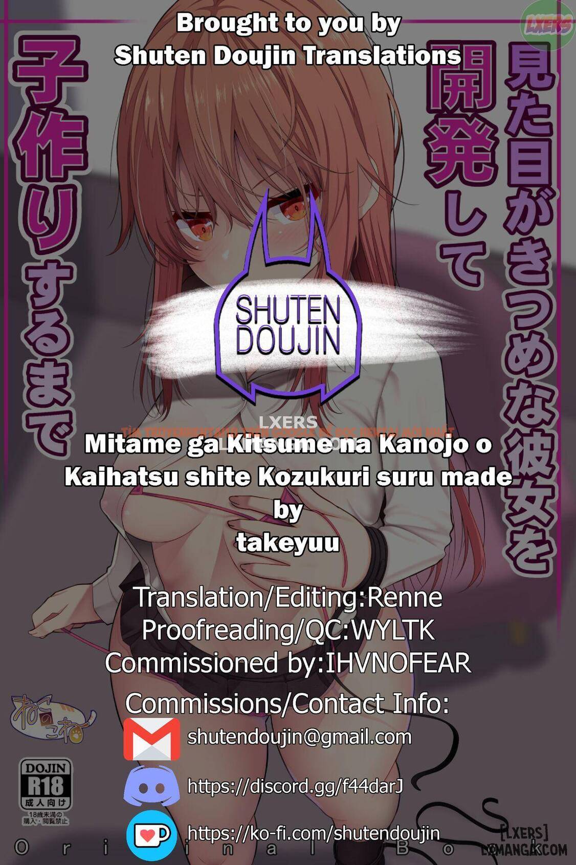 Trang truyện 35 trong truyện tranh Mitame Ga Kitsume Na Kanojo O Kaihatsu Shite Kozukuri Suru Made - One Shot - truyentvn.net