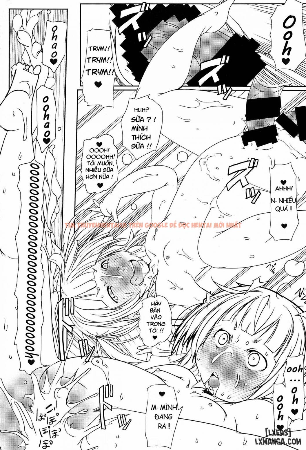 Trang truyện 8 trong truyện tranh Mitsuba-tachi No Kyuushoku Ni Biyaku O Irete Ahetoro Gakkyuu - One Shot - truyentvn.net