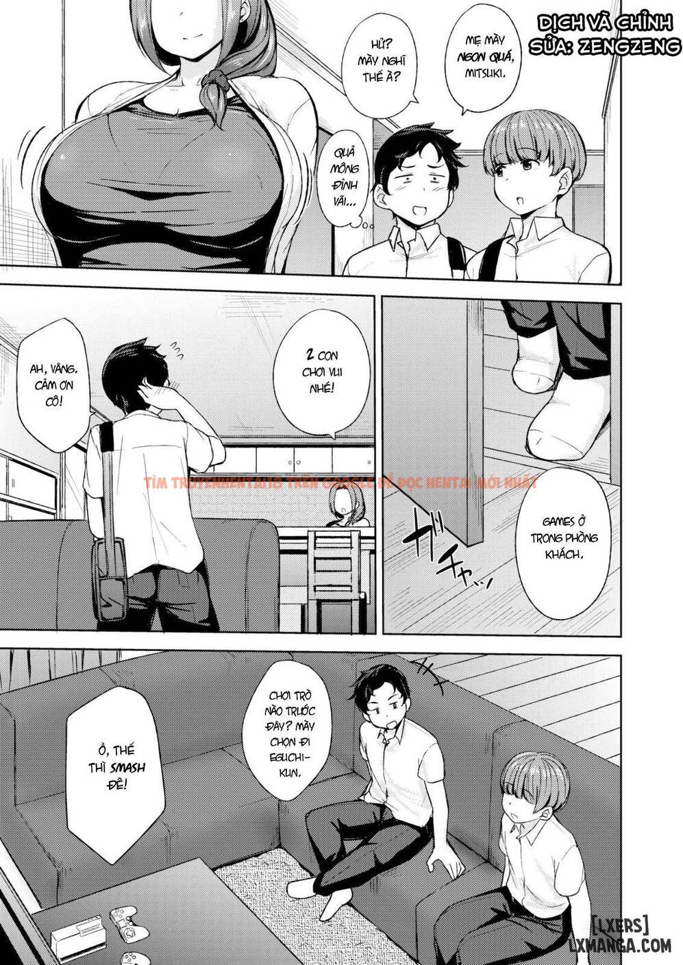 Xem ảnh 2 trong truyện hentai Mitsuki-Kun's Family Is A Little Strange - One Shot - hentaitvn.net