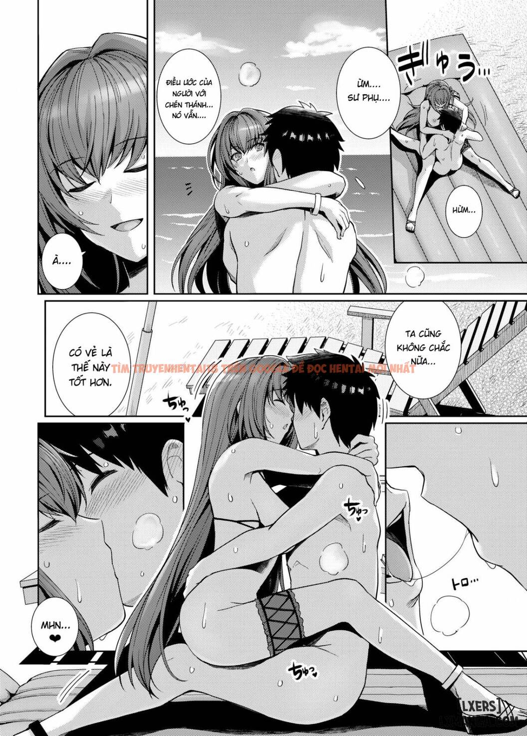 Trang truyện 16 trong truyện tranh Mizugi Shishou To Koibito Ecchi Suru Hon - One Shot - lxmanga.org