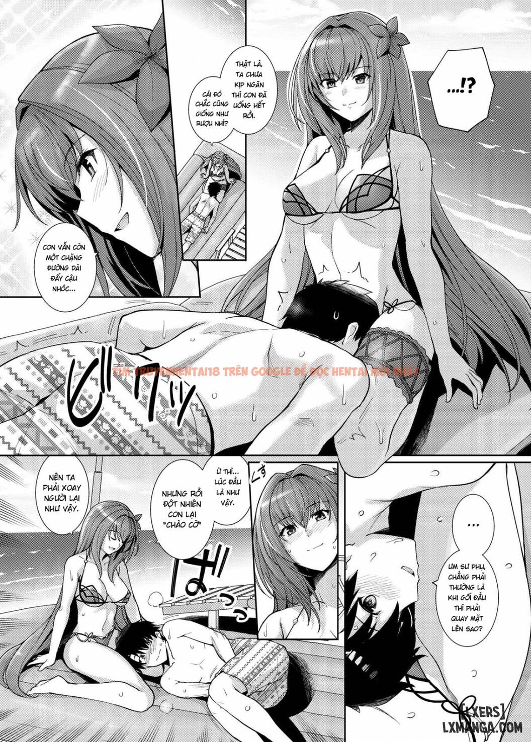 Trang truyện 5 trong truyện tranh Mizugi Shishou To Koibito Ecchi Suru Hon - One Shot - lxmanga.org