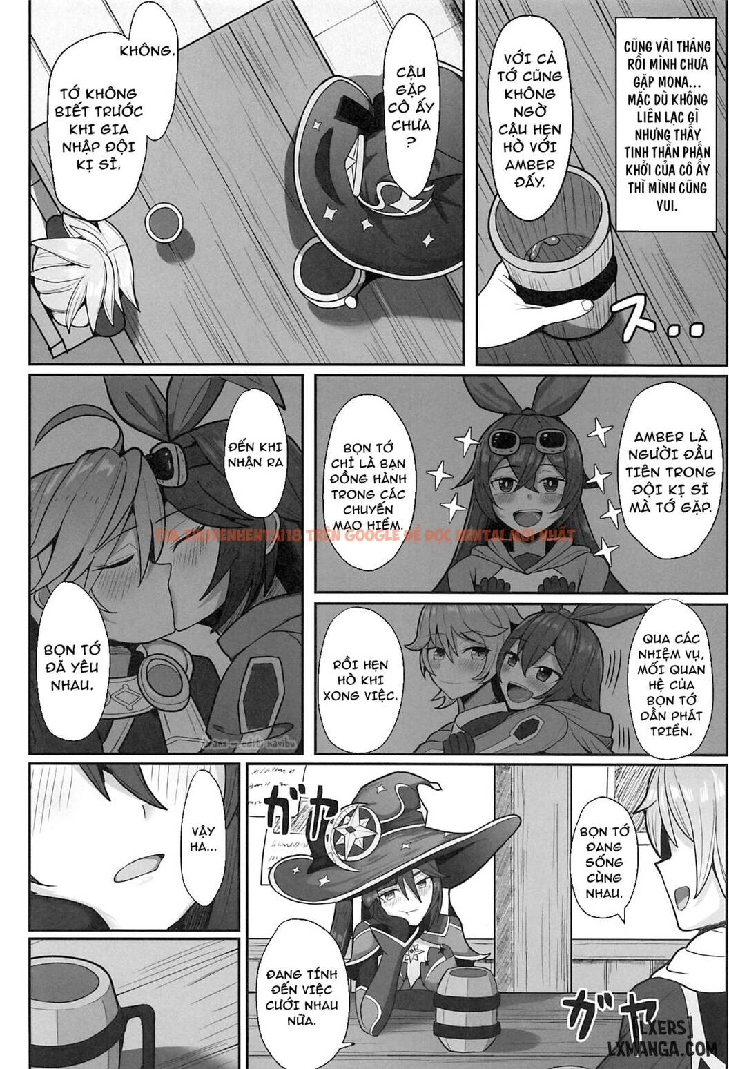 Xem ảnh 2 trong truyện hentai Mona To Konya Wa Karasawagi - One Shot - hentaitvn.net