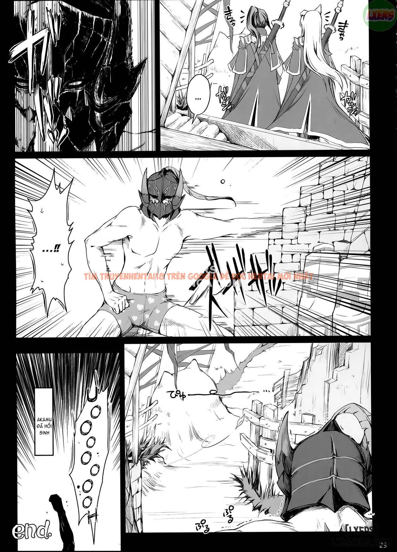 Xem ảnh 27 trong truyện hentai Hentai mỹ nữ diệt quái vật [hậu môn] - One Shot - hentaitvn.net