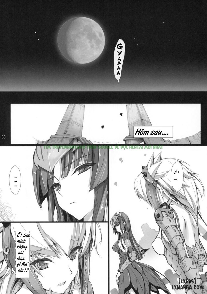 Xem ảnh 35 trong truyện hentai Monhan No Erohon 8 - One Shot - truyenhentai18.pro