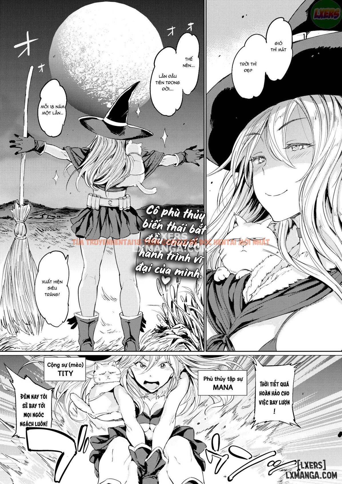 Xem ảnh 3 trong truyện hentai Phù Thuỷ Ma Thuật Đêm Trăng - One Shot - hentaitvn.net