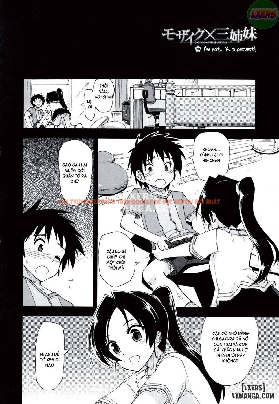 Trang truyện 4 trong truyện tranh Mosaic X Sanshimai - Chapter 10 - hentai24h.pro