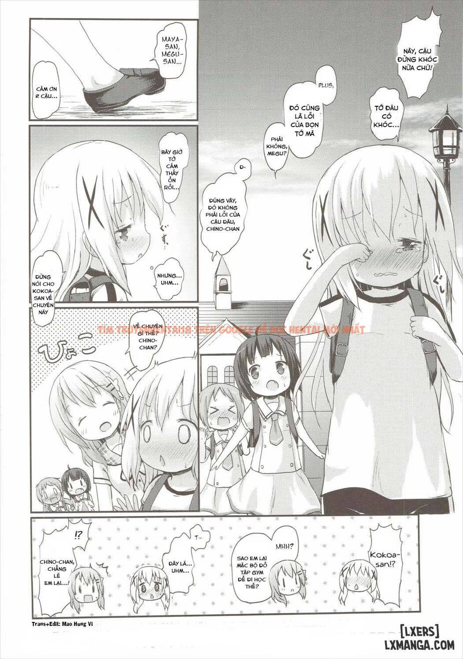 Xem ảnh 31 trong truyện hentai Moshikashite, Chino-Chan Onesho Shichatta No 2 - One Shot - www.hentaitvn.net