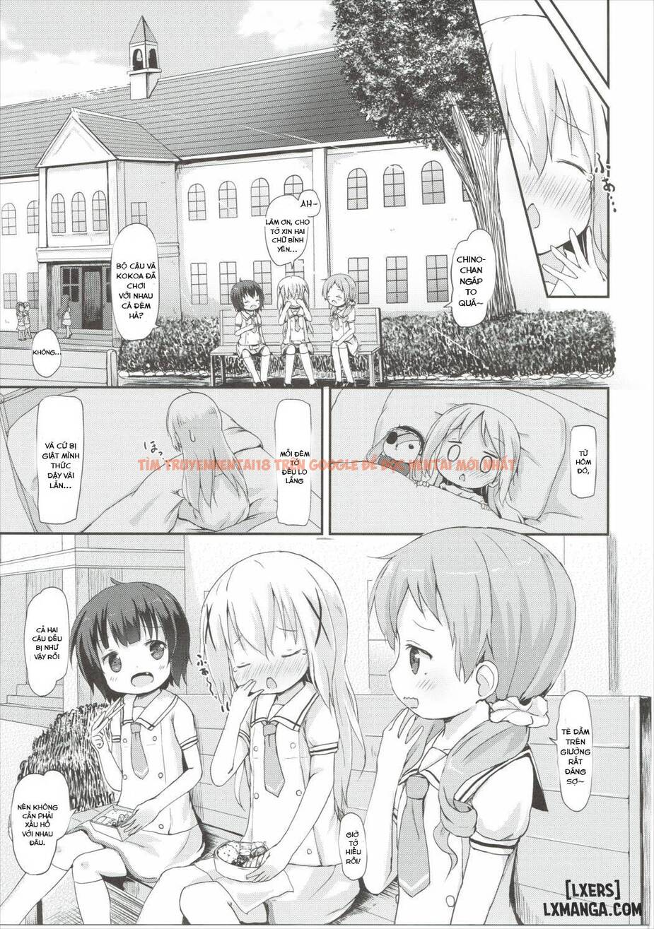 Xem ảnh 5 trong truyện hentai Moshikashite, Chino-Chan Onesho Shichatta No 2 - One Shot - www.hentaitvn.net