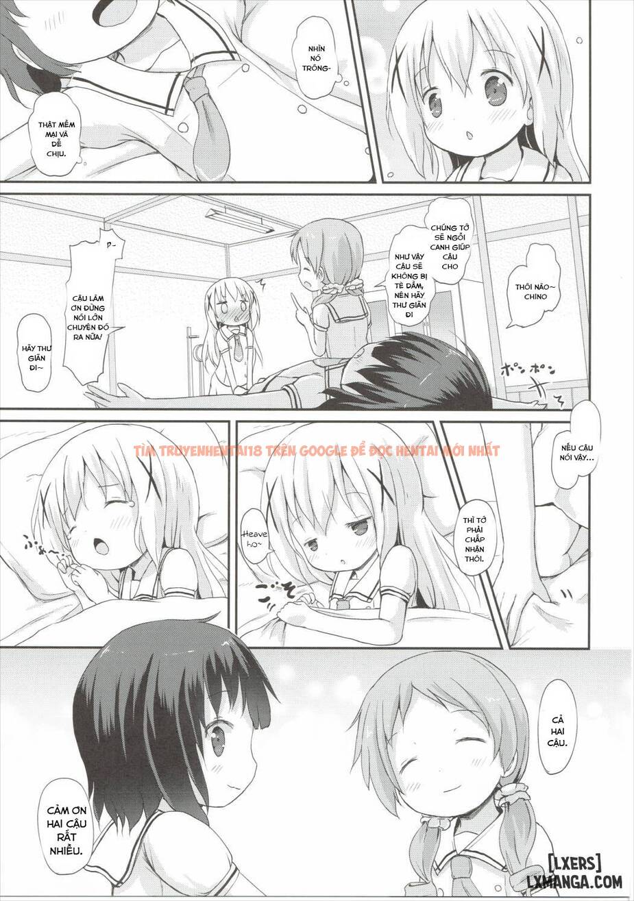 Xem ảnh 9 trong truyện hentai Moshikashite, Chino-Chan Onesho Shichatta No 2 - One Shot - www.hentaitvn.net